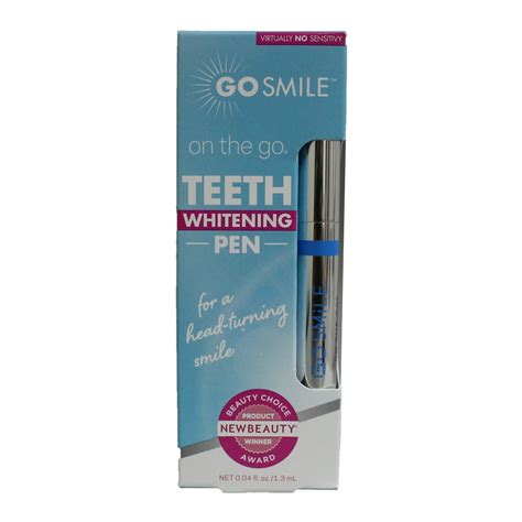 go smile teeth whitening pen|How To Use The GO SMILE Whitening Pen